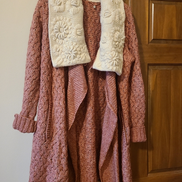 Anthropologie Sweater Coat, size M - Picture 3 of 5
